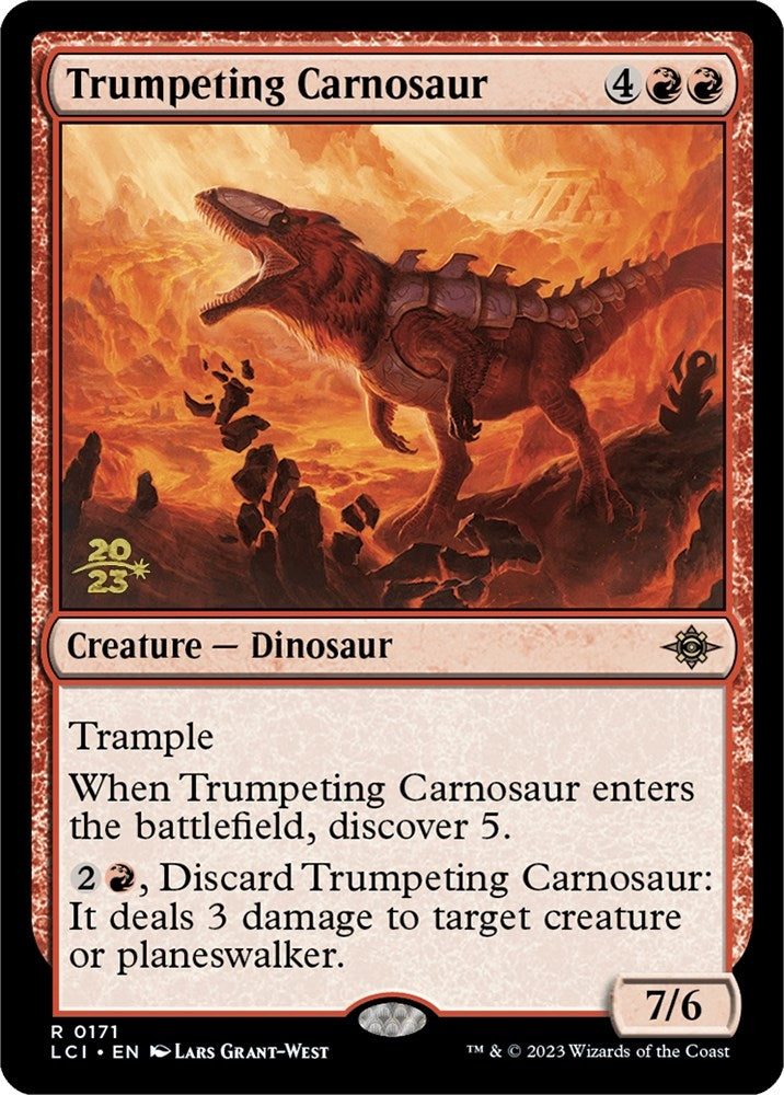 Image for Trumpeting Carnosaur (Prerelease Cards) (171) - Magic: The Gathering