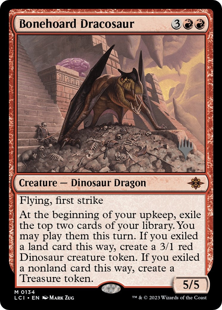 Image for Bonehoard Dracosaur (Promo Pack: The Lost Caverns of Ixalan) (134) - Magic: The Gathering
