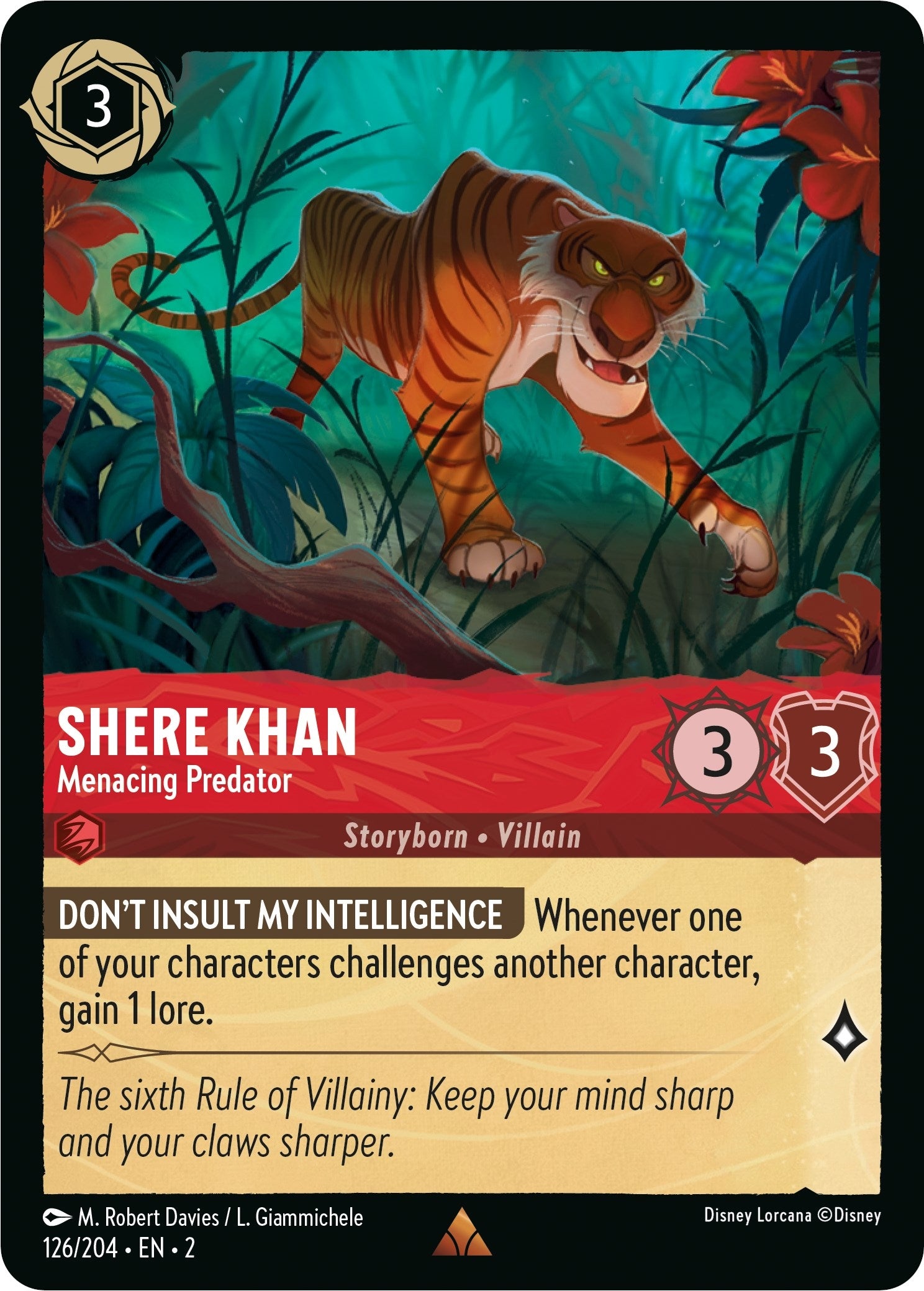 Image for Shere Khan - Menacing Predator (2) (126)