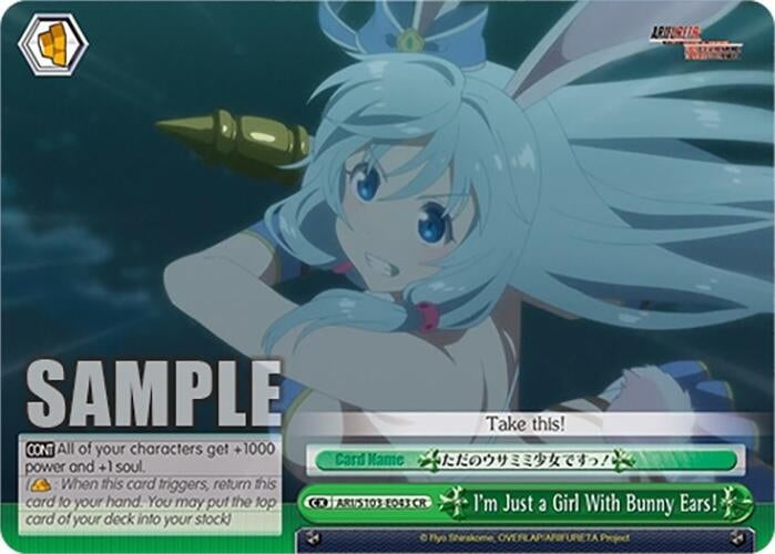 Image for I'm Just a Girl with Bunny Ears! (Arifureta: From Commonplace to World's Strongest) (ARI/S103-E043 CR) - Weiss Schwarz