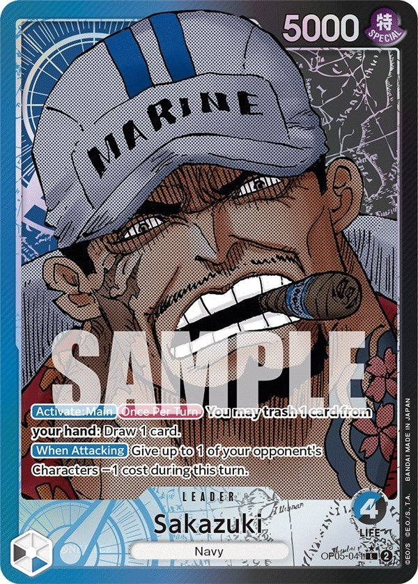Image for Sakazuki (Alternate Art) (Awakening of the New Era) (OP05-041) - One Piece Card Game