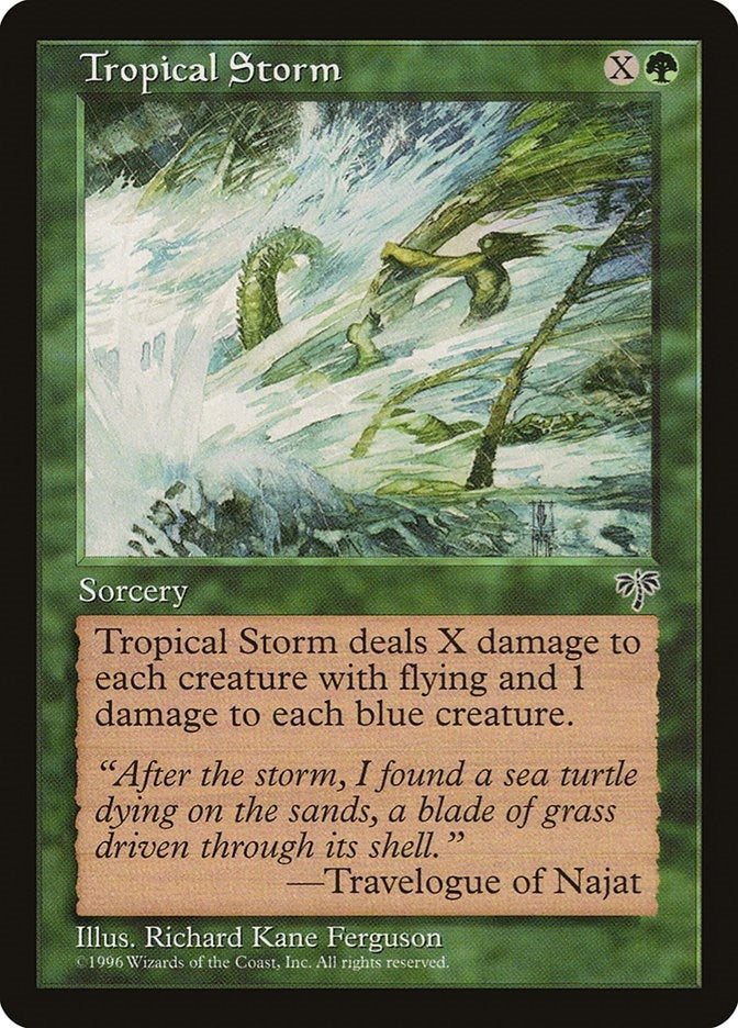 Image for Tropical Storm (Mirage) - Magic: The Gathering