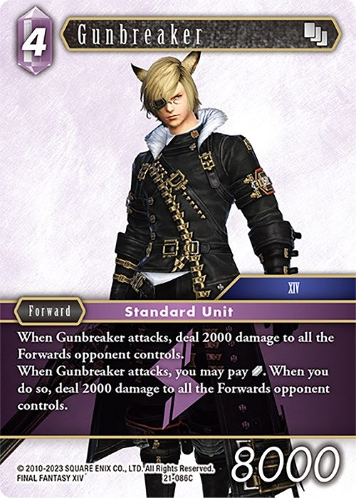 Image for Gunbreaker (Beyond Destiny) (21-086C) - Final Fantasy TCG