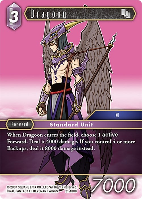 Image for Dragoon - 100C (Beyond Destiny) (21-100C) - Final Fantasy TCG