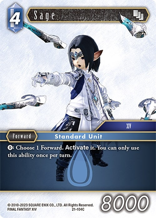 Image for Sage (Beyond Destiny) (21-104C) - Final Fantasy TCG