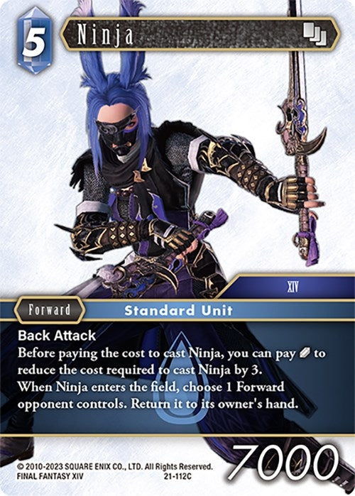 Image for Ninja (Beyond Destiny) (21-112C) - Final Fantasy TCG