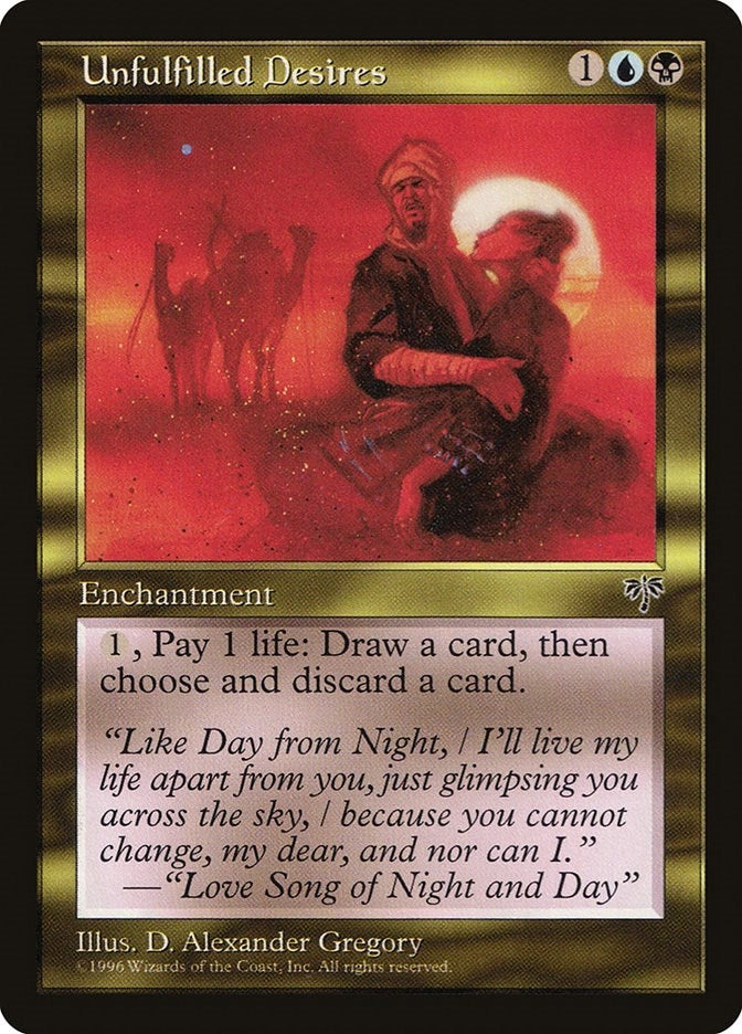 Image for Unfulfilled Desires (Mirage) - Magic: The Gathering