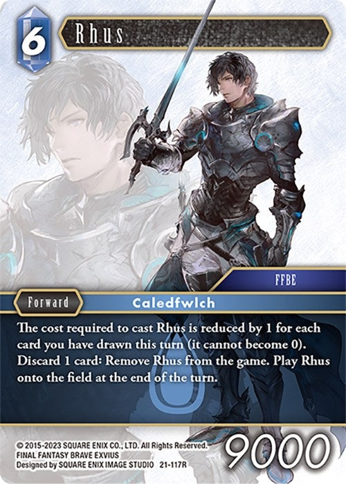 Image for Rhus (Beyond Destiny) (21-117R) - Final Fantasy TCG