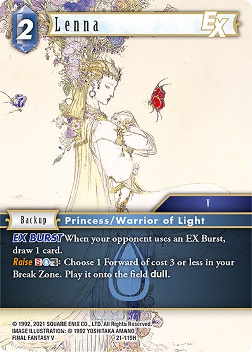 Image for Lenna EX (Beyond Destiny) (21-119H) - Final Fantasy TCG