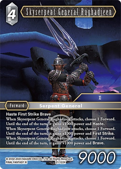 Image for Skyserpent General Rughadjeen (Beyond Destiny) (21-122H) - Final Fantasy TCG