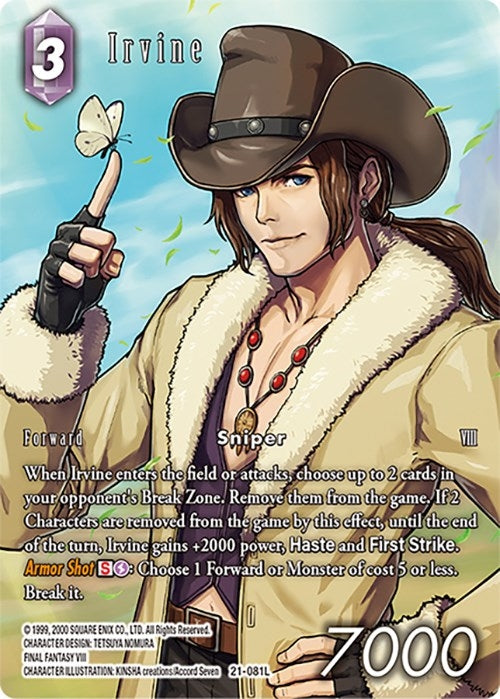 Image for Irvine (Full Art) (Beyond Destiny) (21-081L) - Final Fantasy TCG
