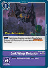 Image for Dark Wings Delusion (BT14-099 U) [Blast Ace Pre-Release Cards] - Digimon Card Game