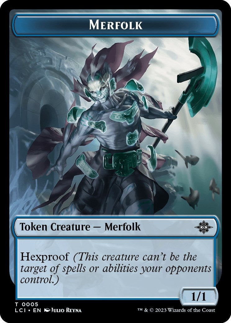 Image for Merfolk Token (The Lost Caverns of Ixalan) (5) - Magic: The Gathering
