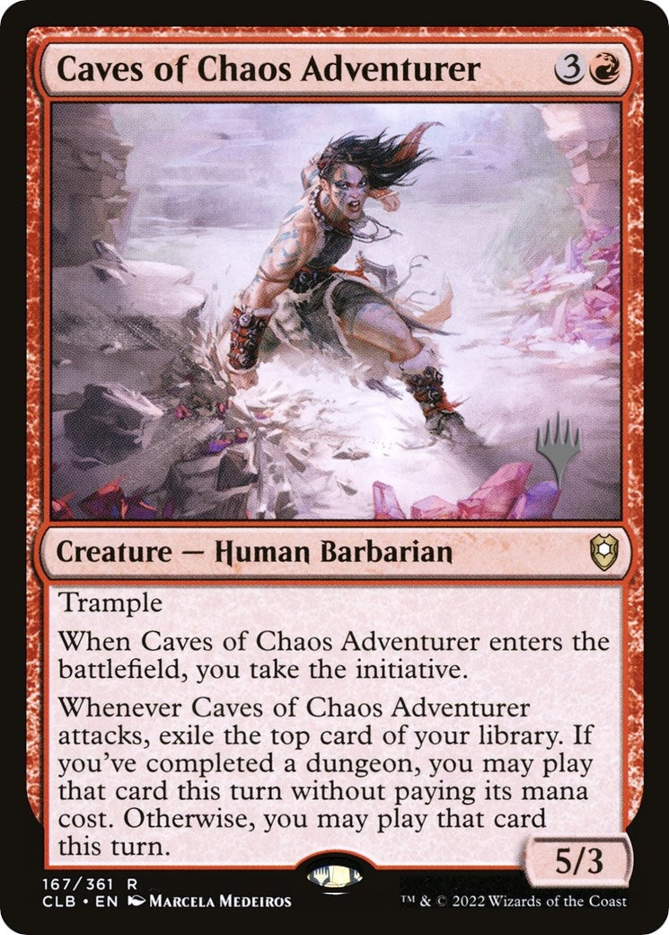 Image for Caves of Chaos Adventurer (Promo Pack: The Lost Caverns of Ixalan) (167) - Magic: The Gathering