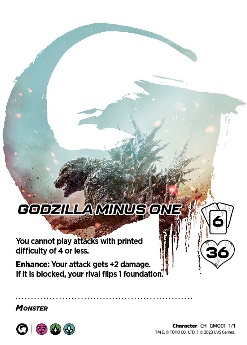 Image for Godzilla Minus One (G Logo) (UniVersus Promos) (GM001 1/1) - UniVersus