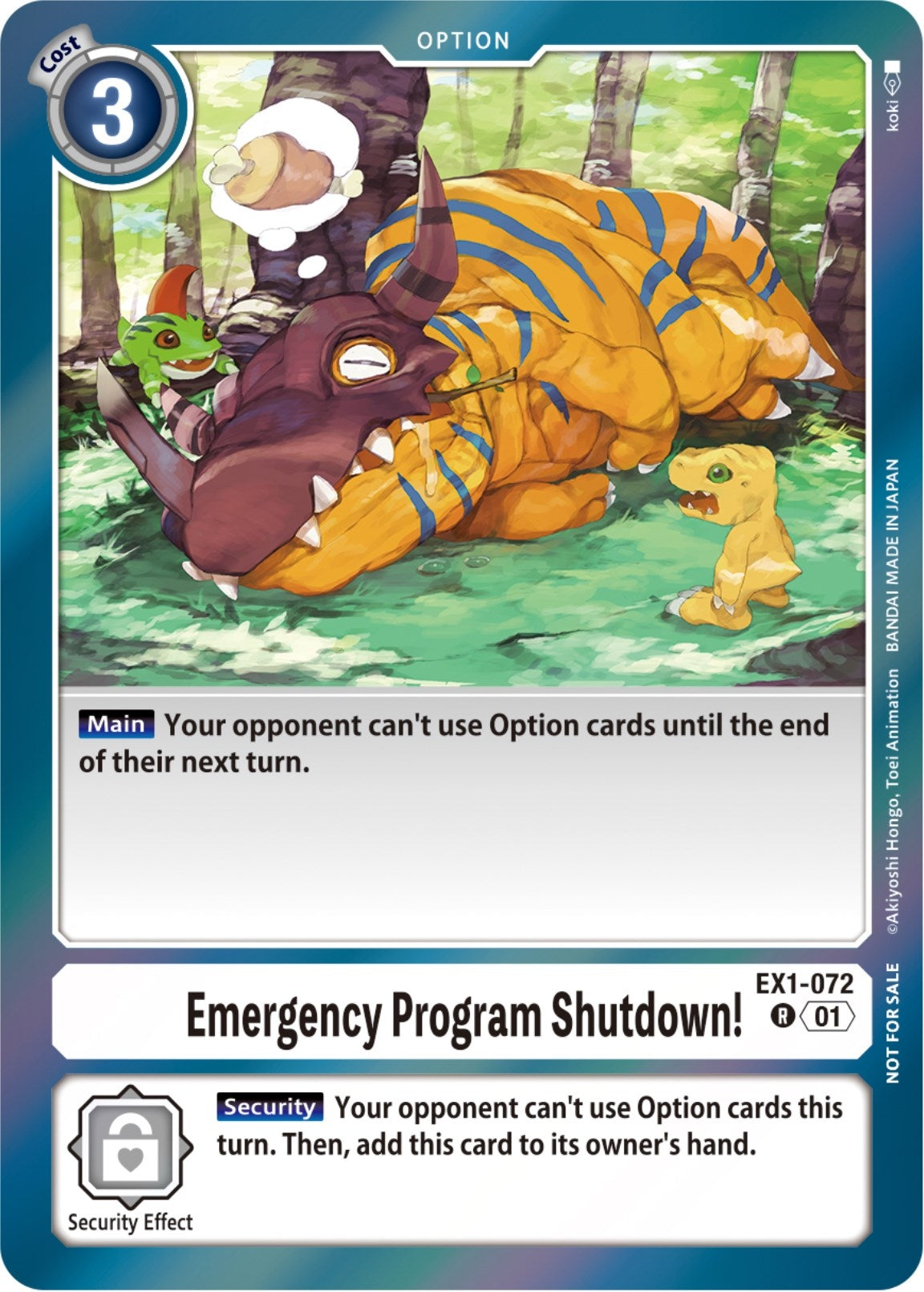 Image for Emergency Program Shutdown! (Blast Ace Double Pack Set) (EX01) (1072)