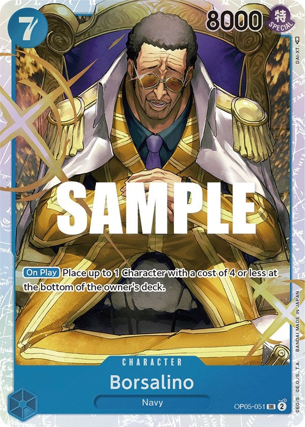 Image for Borsalino (Awakening of the New Era) (OP05-051) - One Piece Card Game