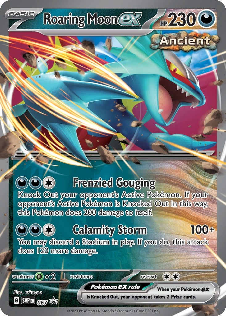 Image for Roaring Moon ex - 067 (SV: Scarlet & Violet Promo Cards) (067) - Pokemon