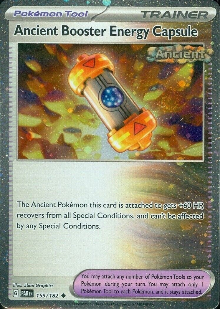 Image for Ancient Booster Energy Capsule (Miscellaneous Cards & Products) (159/182) - Pokemon
