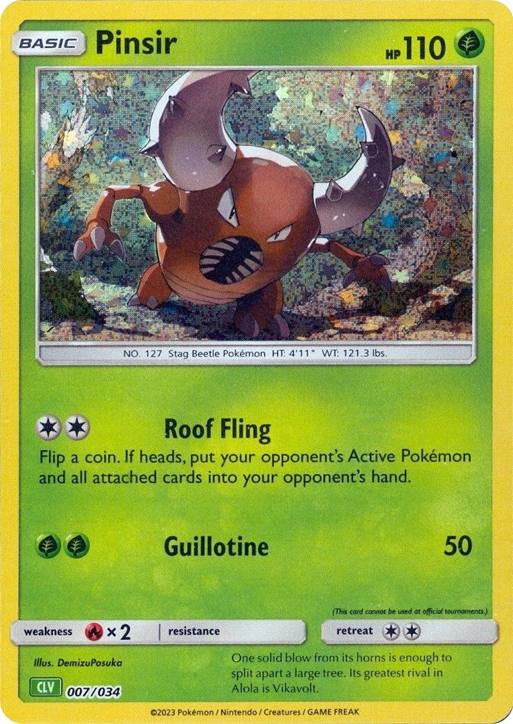 Image for Pinsir (Trading Card Game Classic) (007/034) - Pokemon