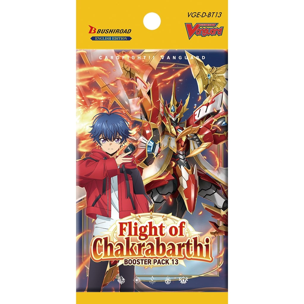 Image for Flight of Chakrabarthi Booster Pack - Cardfight Vanguard