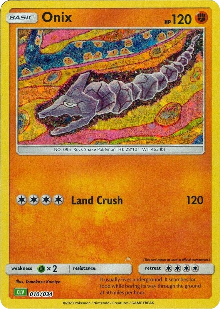 Image for Onix (Trading Card Game Classic) (010/034) - Pokemon
