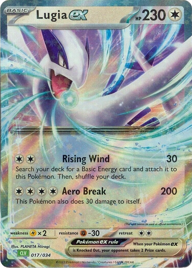 Image for Lugia ex (Trading Card Game Classic) (017/034) - Pokemon