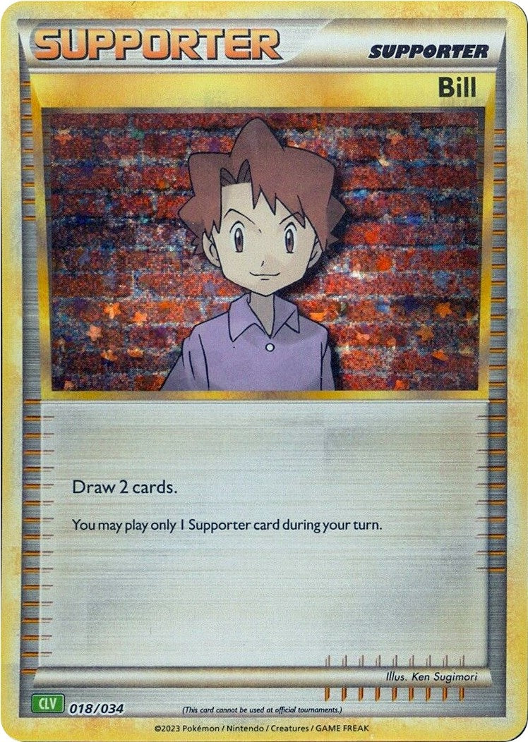 Image for Bill (CLV) (Trading Card Game Classic) (018/034) - Pokemon