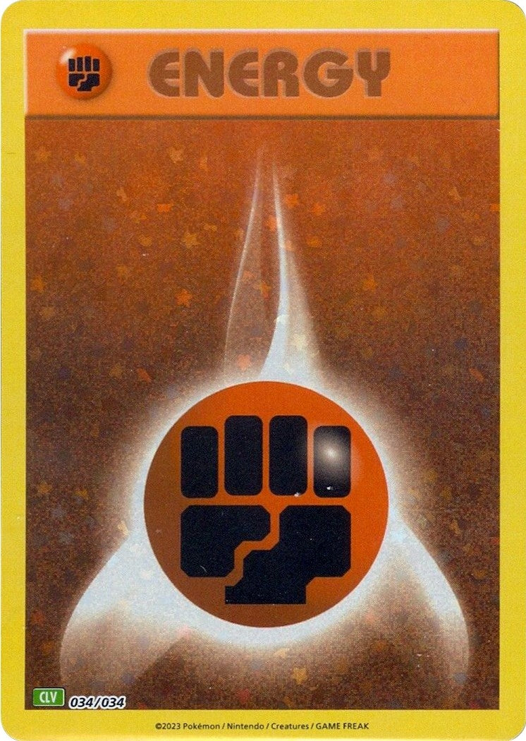 Image for Basic Fighting Energy (Trading Card Game Classic) (034/034) - Pokemon