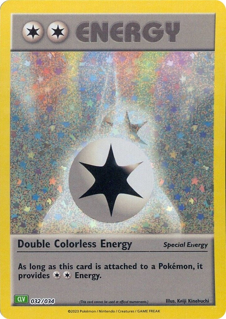 Image for Double Colorless Energy (CLV) (Trading Card Game Classic) (032/034) - Pokemon
