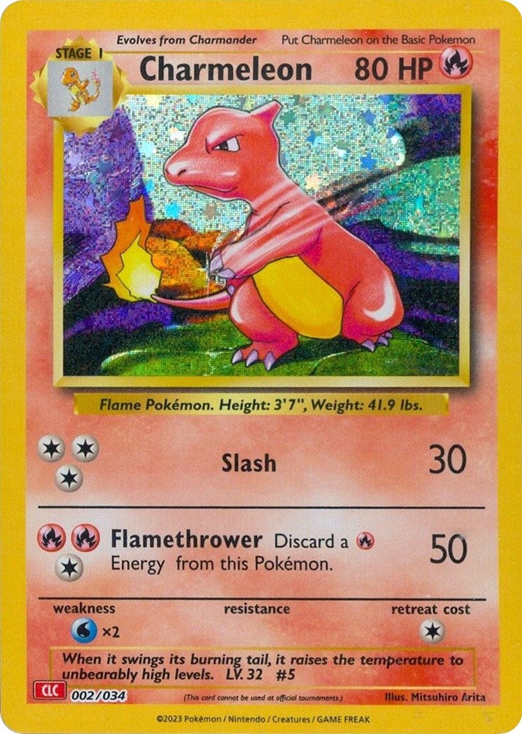 Image for Charmeleon (Trading Card Game Classic) (002/034) - Pokemon