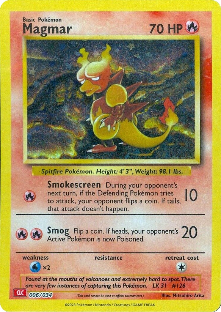 Image for Magmar (Trading Card Game Classic) (006/034) - Pokemon