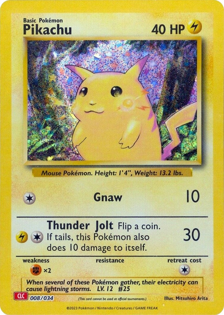 Image for Pikachu (Trading Card Game Classic) (008/034) - Pokemon