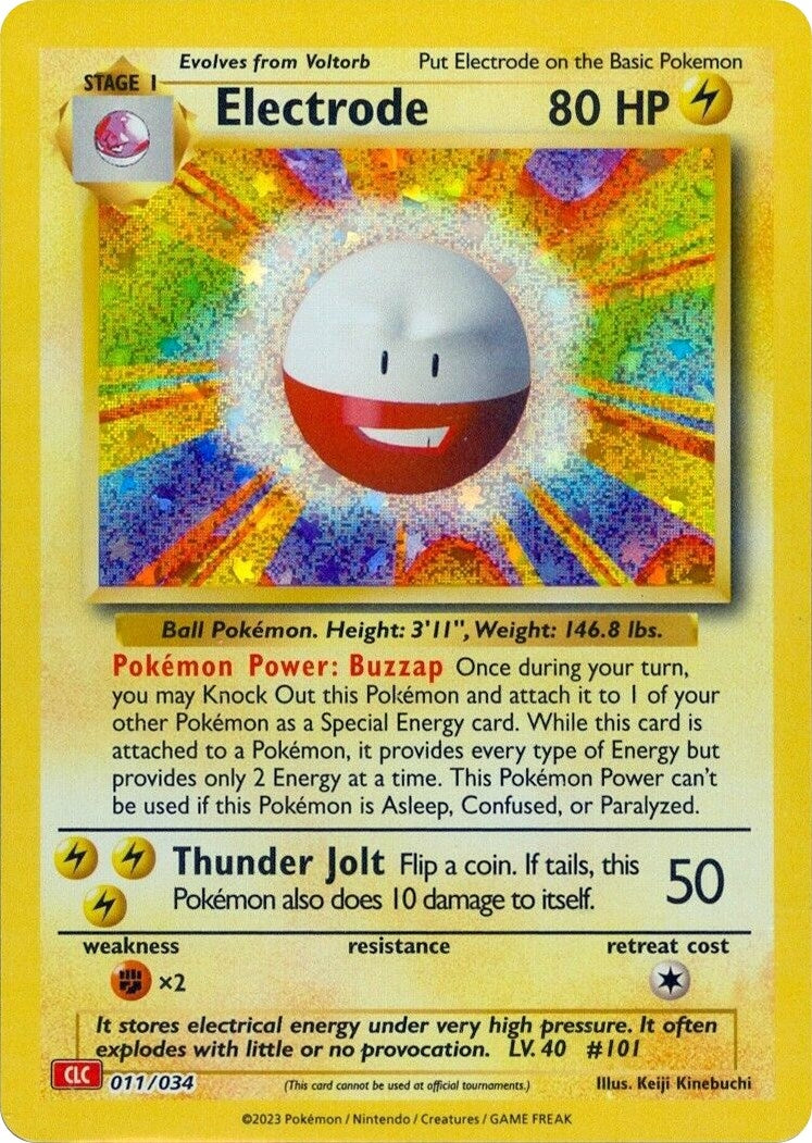 Image for Electrode (Trading Card Game Classic) (011/034) - Pokemon