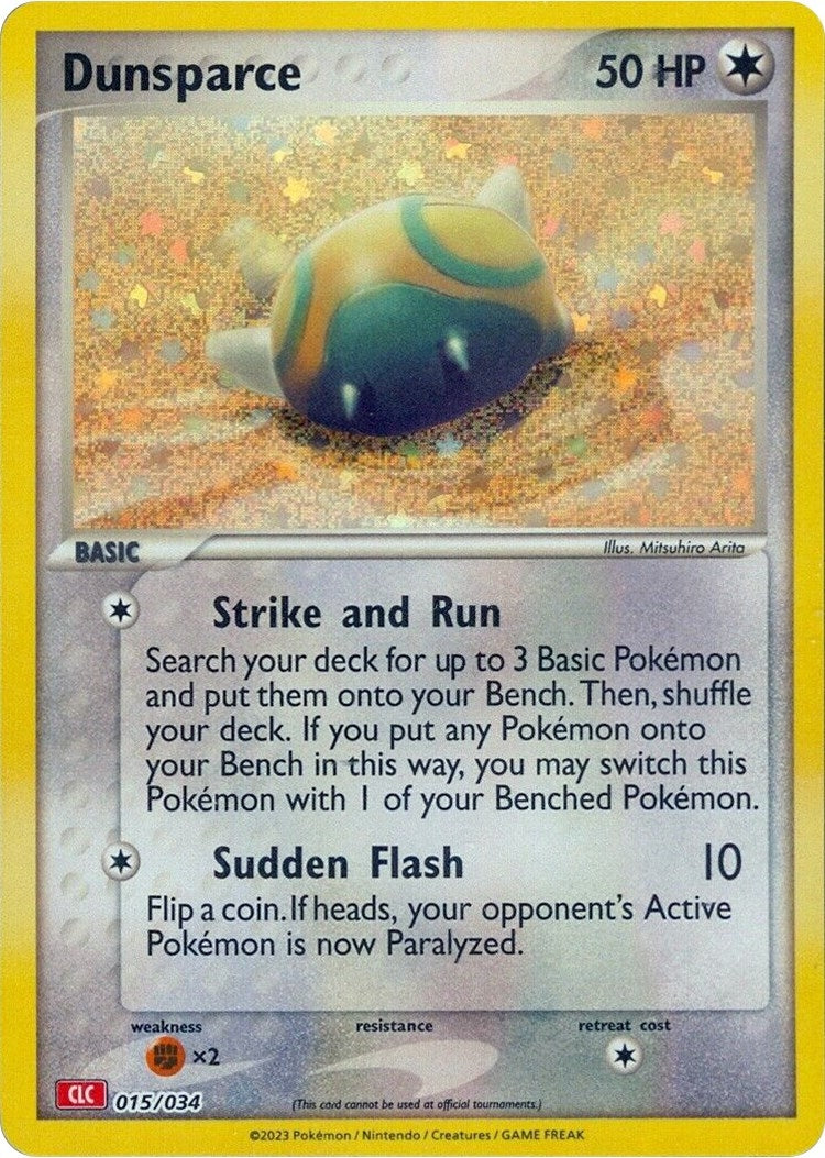 Image for Dunsparce (Trading Card Game Classic) (015/034) - Pokemon