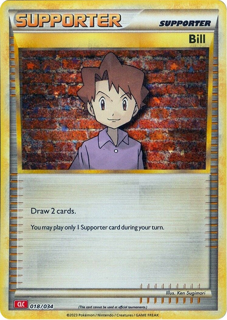 Image for Bill (CLC) (Trading Card Game Classic) (018/034) - Pokemon