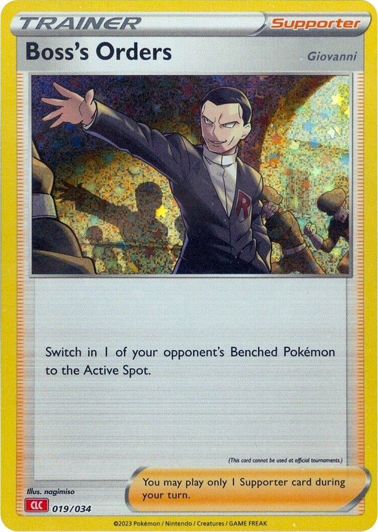 Image for Boss's Orders (CLC) (Trading Card Game Classic) (019/034) - Pokemon