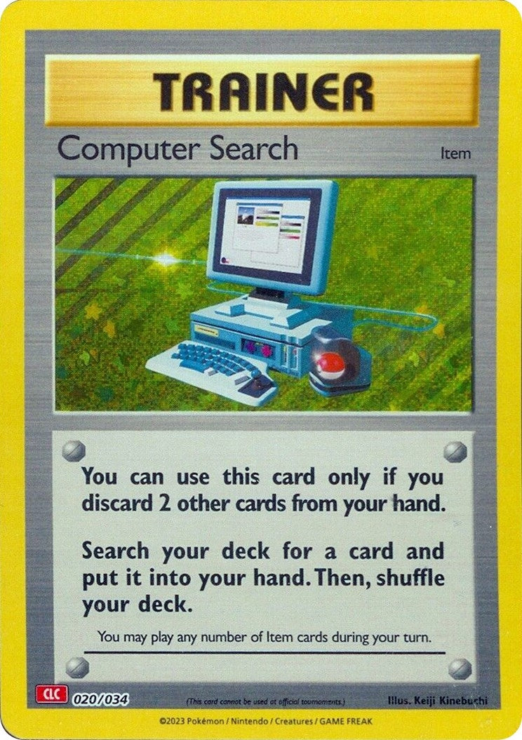 Image for Computer Search (CLC) (Trading Card Game Classic) (020/034) - Pokemon