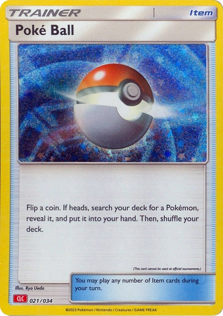Image for Poke Ball (CLC) (Trading Card Game Classic) (021/034) - Pokemon