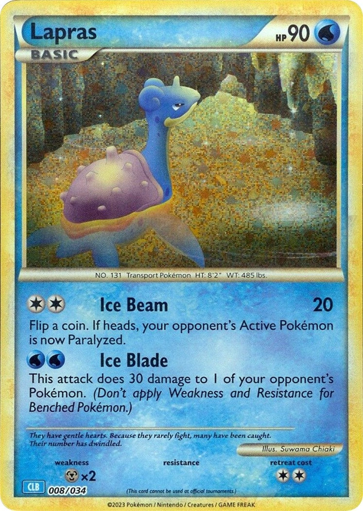 Image for Lapras (Trading Card Game Classic) (008/034) - Pokemon
