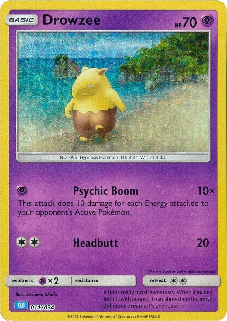 Image for Drowzee (Trading Card Game Classic) (011/034) - Pokemon