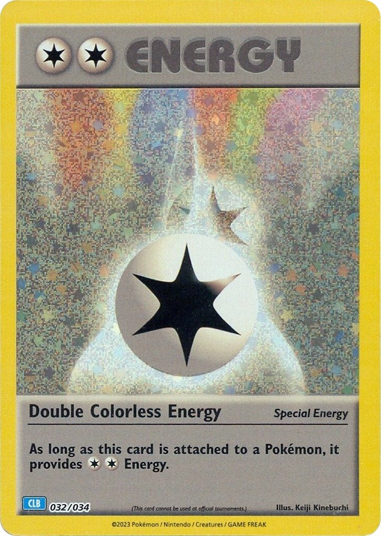 Image for Double Colorless Energy (CLB) (Trading Card Game Classic) (032/034) - Pokemon