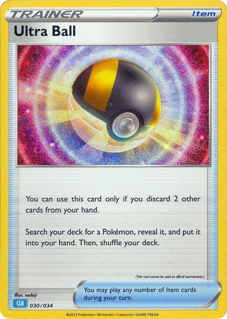 Image for Ultra Ball (CLB) (Trading Card Game Classic) (030/034) - Pokemon