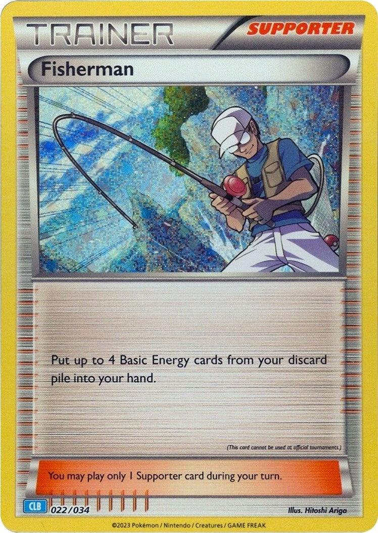 Image for Fisherman (Trading Card Game Classic) (022/034) - Pokemon