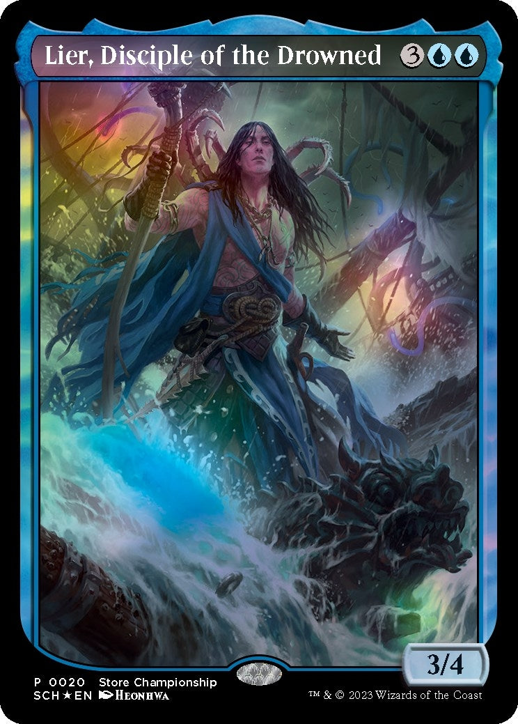 Image for Lier, Disciple of the Drowned (Game Day & Store Championship Promos) (20) - Magic: The Gathering