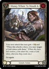 Image for Money Where Ya Mouth Is (Red) (Heavy Hitters) (HVY235) - Flesh and Blood TCG