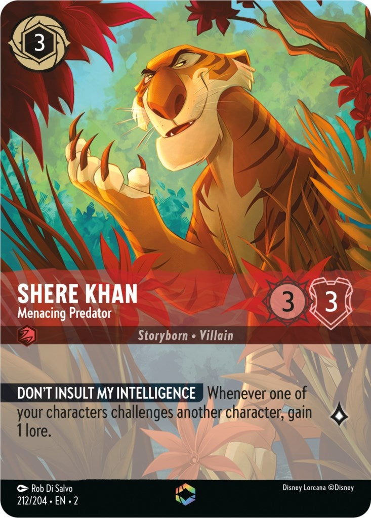 Image for Shere Khan - Menacing Predator (Enchanted) (2) (212)