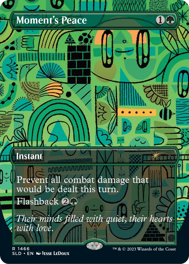 Image for Moment's Peace (Secret Lair Drop Series) (1466) - Magic: The Gathering