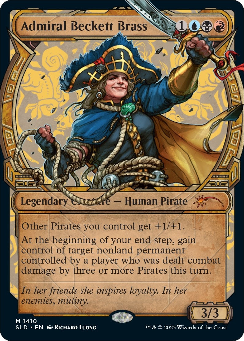 Image for Admiral Beckett Brass (Secret Lair Drop Series) (1410) - Magic: The Gathering