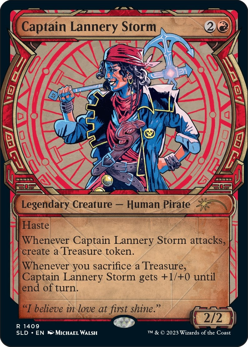 Image for Captain Lannery Storm (Secret Lair Drop Series) (1409) - Magic: The Gathering